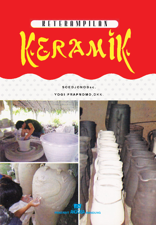 Sampul buku Keterampilan Keramik